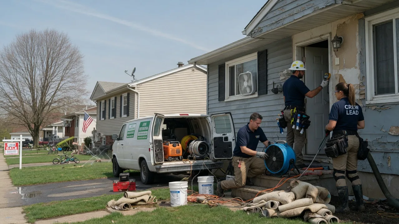 Flood Cleanup in Strykersville, NY near me